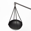 Ellis 10L x 4W Black Metal Vintage Inspired Weighing Scale, Decorative Object by Mercana, 10" length x 4" width x 13" height thumbnail 6