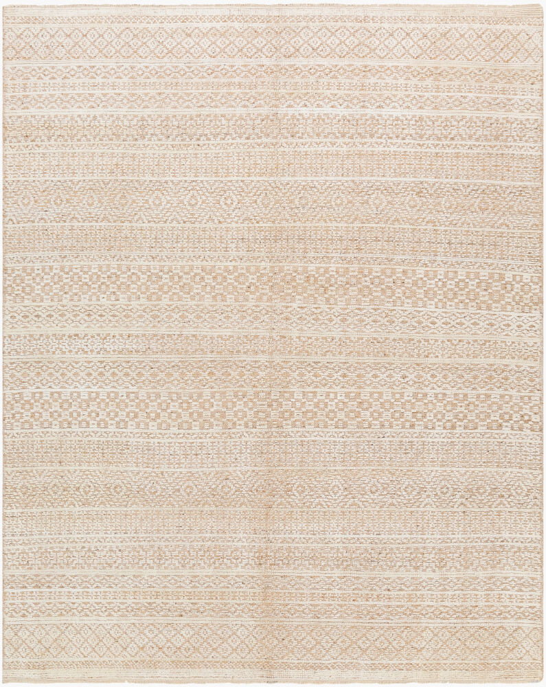 Nobility Handmade Rug, by Surya, 9' length x 6' width