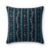 Rifle Paper Co. x Loloi Delphine Pillow, Decorative Pillow, 22" length x 22" width thumbnail 1