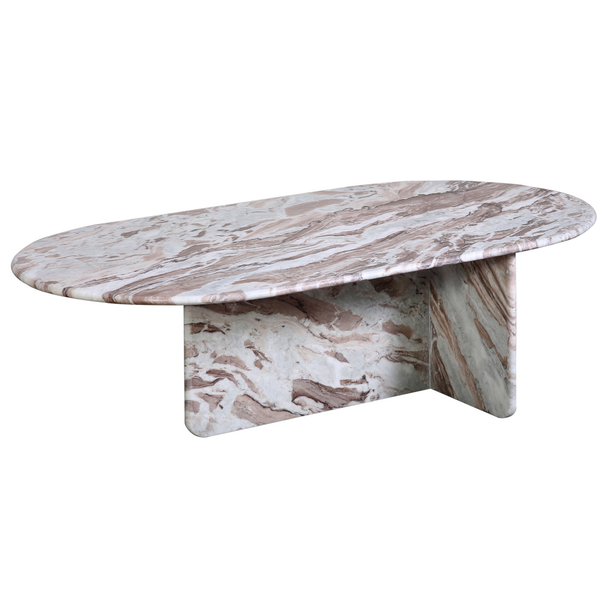 Christos Coffee Table, by Dovetail, 52" width x 16" height x 28" depth View 1