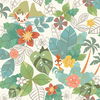 Disney Moana Jungle Red & Green Wallpaper thumbnail 0