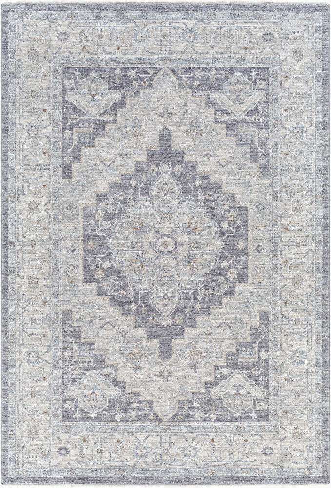 Avant Garde Machine Woven Rug, by Surya, 7'4.58" length x 4'11.84" width