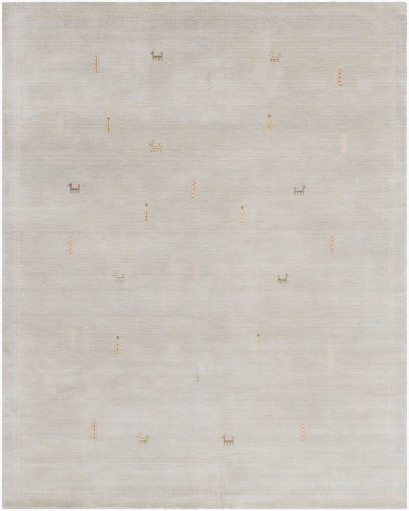 Gava Handmade Rug, by Surya, 3' length x 2' width