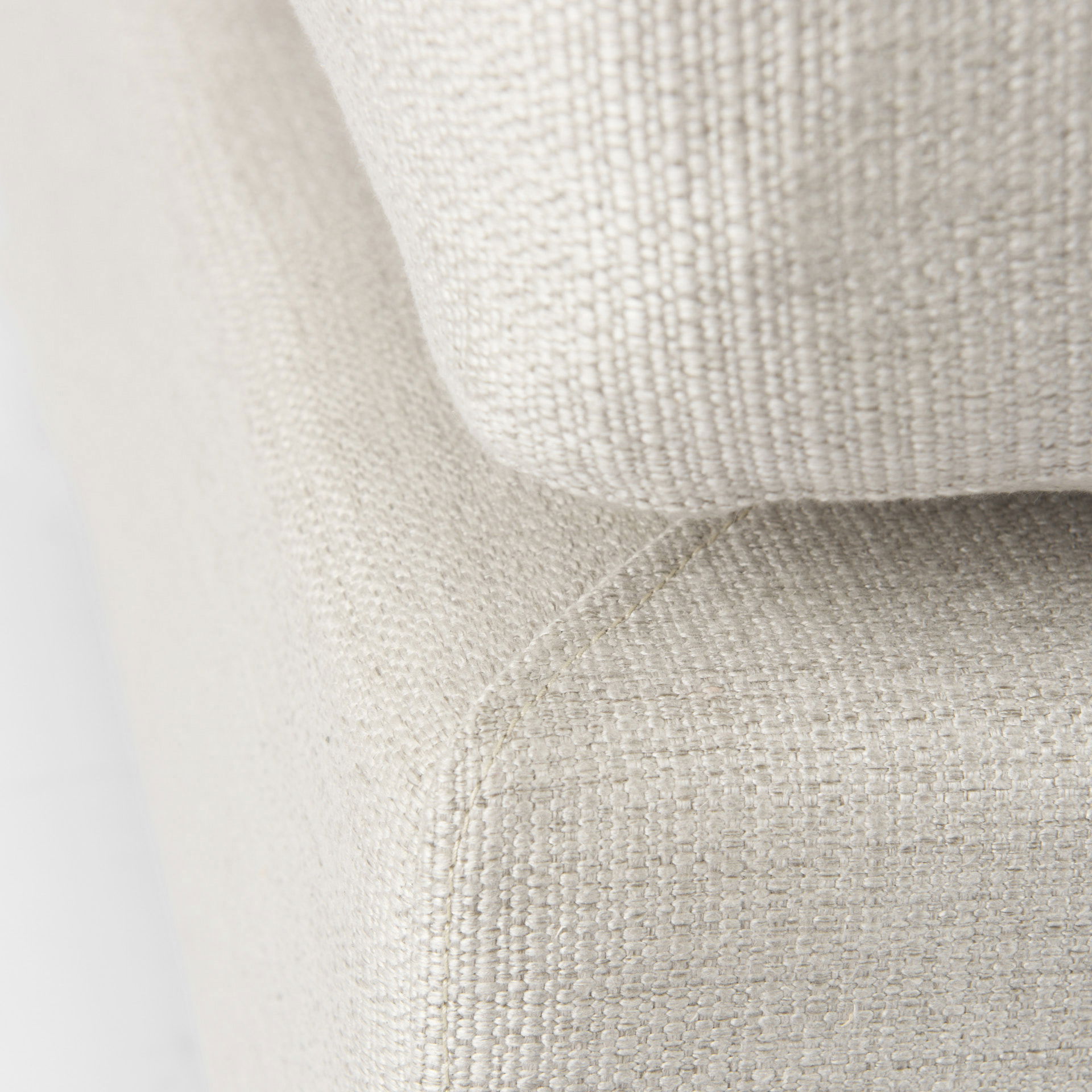 Valence  Beige 2/3 Ottoman Sectional Piece, Sectional Sofa by Mercana, 38.58" length x 25.98" width x 17.72" height View 8