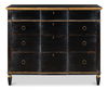 Azzalene Single Dresser  Black W/Gold thumbnail 1