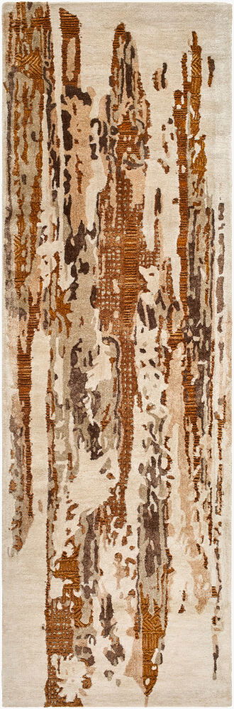 Opulence Handmade Rug, by Surya, 8' length x 2'6" width