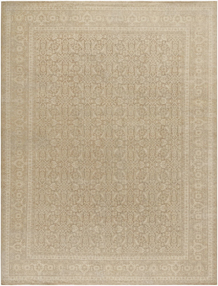 Kerman Handmade Rug, by Surya, 12' length x 9' width