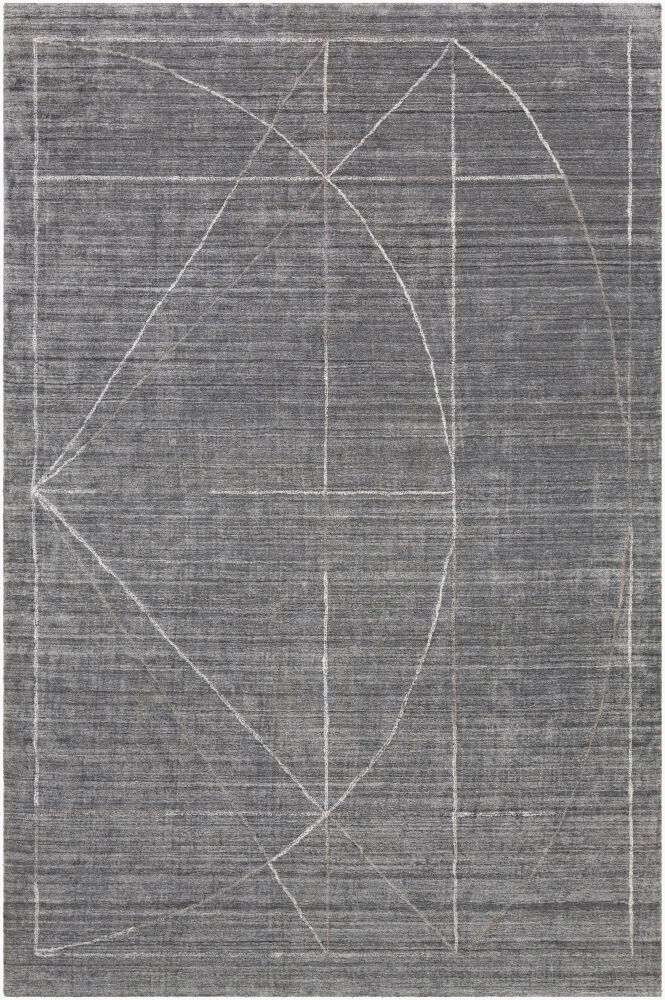 Hightower Handmade Rug, by Surya, 9' length x 6' width