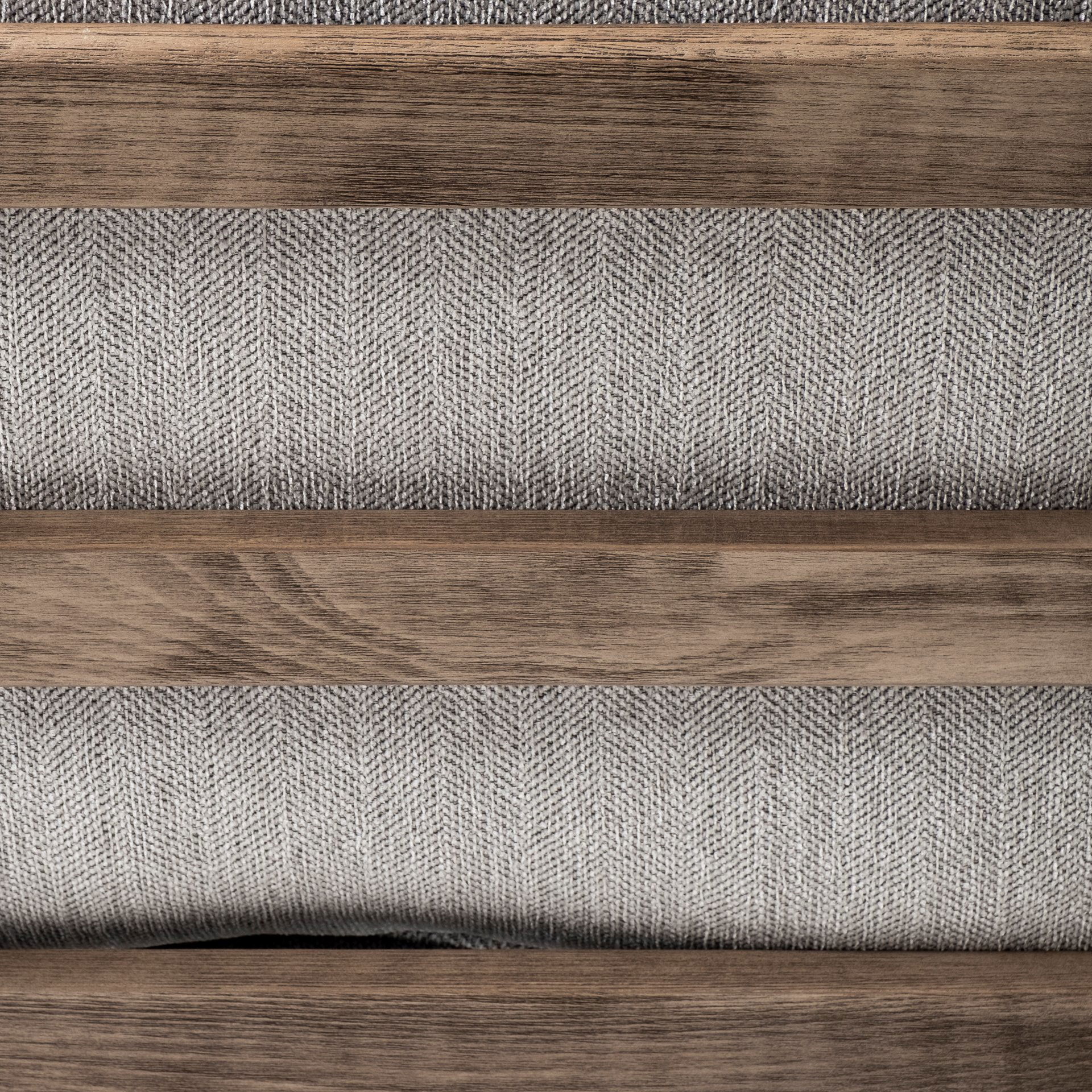 Olympus VI Frost Grey Fabric Wrapped Wooden Frame Accent Chair, by Mercana, 28" length x 31" width x 32" height View 11