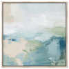 Turquoise Echoes I (Diamond Dust), Art by Oliver Gal,  40x40 thumbnail 1