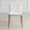 Ascend Textured White Dining Chair, by Uttermost, 19.7" width x 33.85" height x 23" depth thumbnail 2
