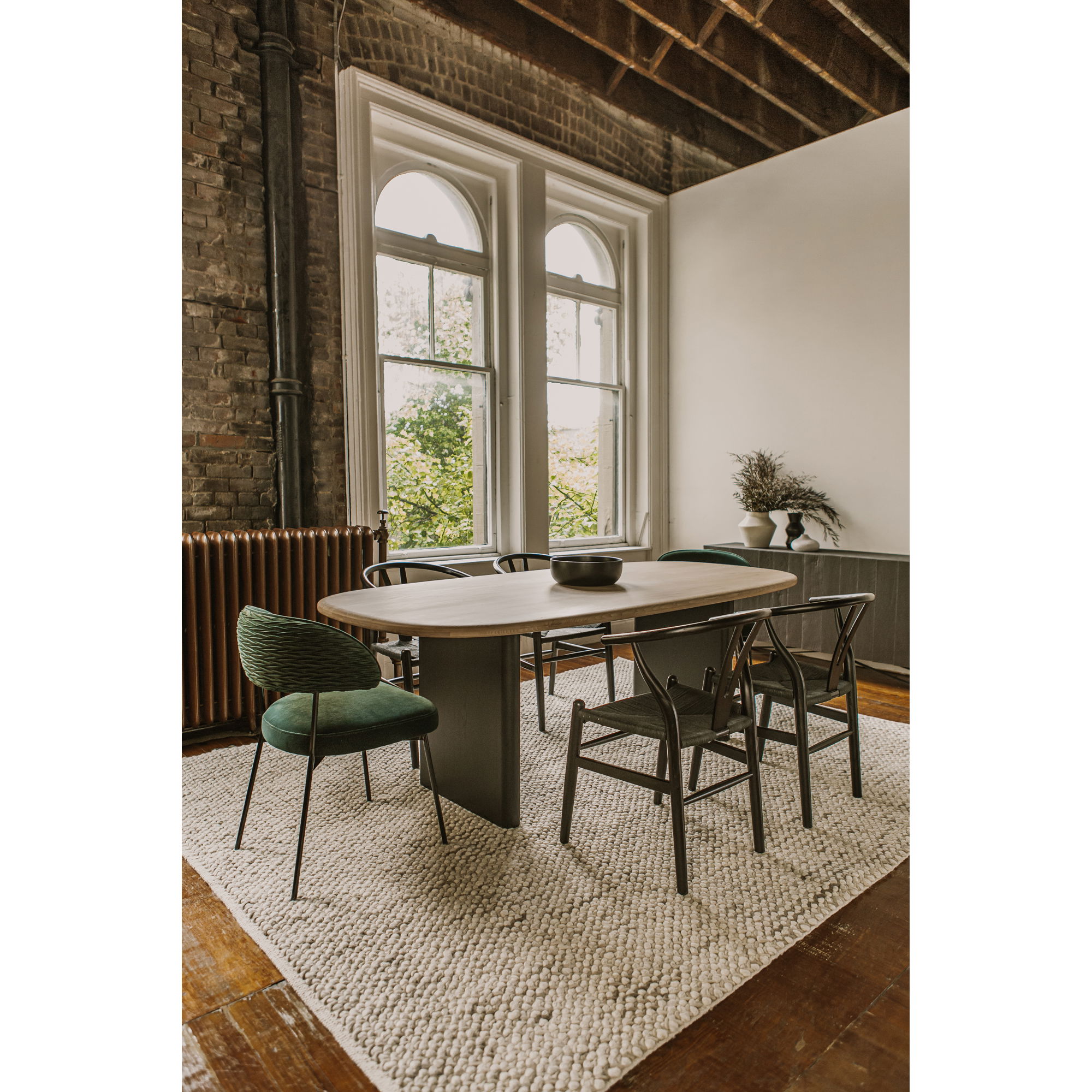 Ventana Dining Chair Black - Set Of Two large image 