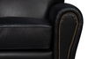 Elite French Club Swivel Chair, Black thumbnail 11