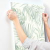 Paradise Palm Light Green Wallpaper 3 Paradise Palm Light Green Wallpaper thumbnail 3