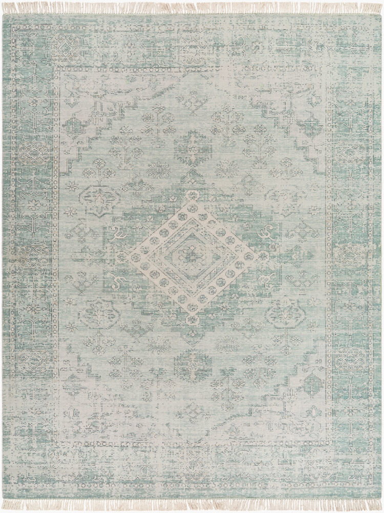 Zainab Handmade Rug, by Surya, 1'6" length x 1'6" width