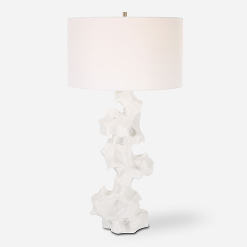 Remnant White Marble Table Lamp