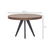 Parq Round Dining Table Amber, by Moe's Home, 48" width x 30" height x 48" depth thumbnail 15