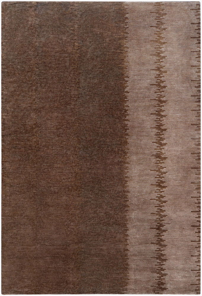 Dusk Handmade Rug, by Surya, 8' length x 5' width