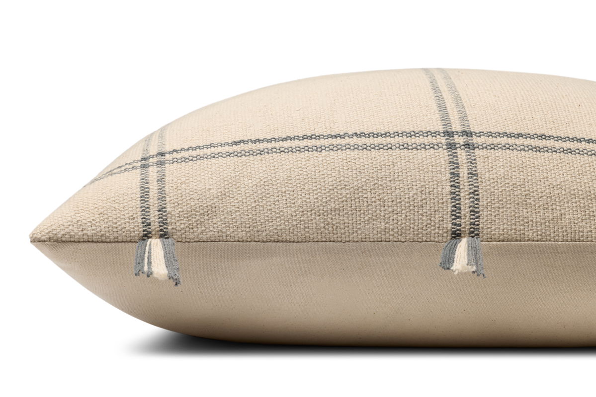 Amber Lewis x Loloi Lainey Pillow, Decorative Pillow, 24" length x 24" width View 2