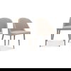Burton Dining Chair Light Grey - Set Of Two thumbnail 1