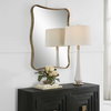 Pavia Curvy Vanity Mirror, by Uttermost, 2'3.5" width x 3'0.25" height x 1.5" depth thumbnail 4