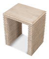 *Stacked Side Table, Stone Grey, Side & End Table by Sarreid, 20" length x 16" width x 24" height thumbnail 19