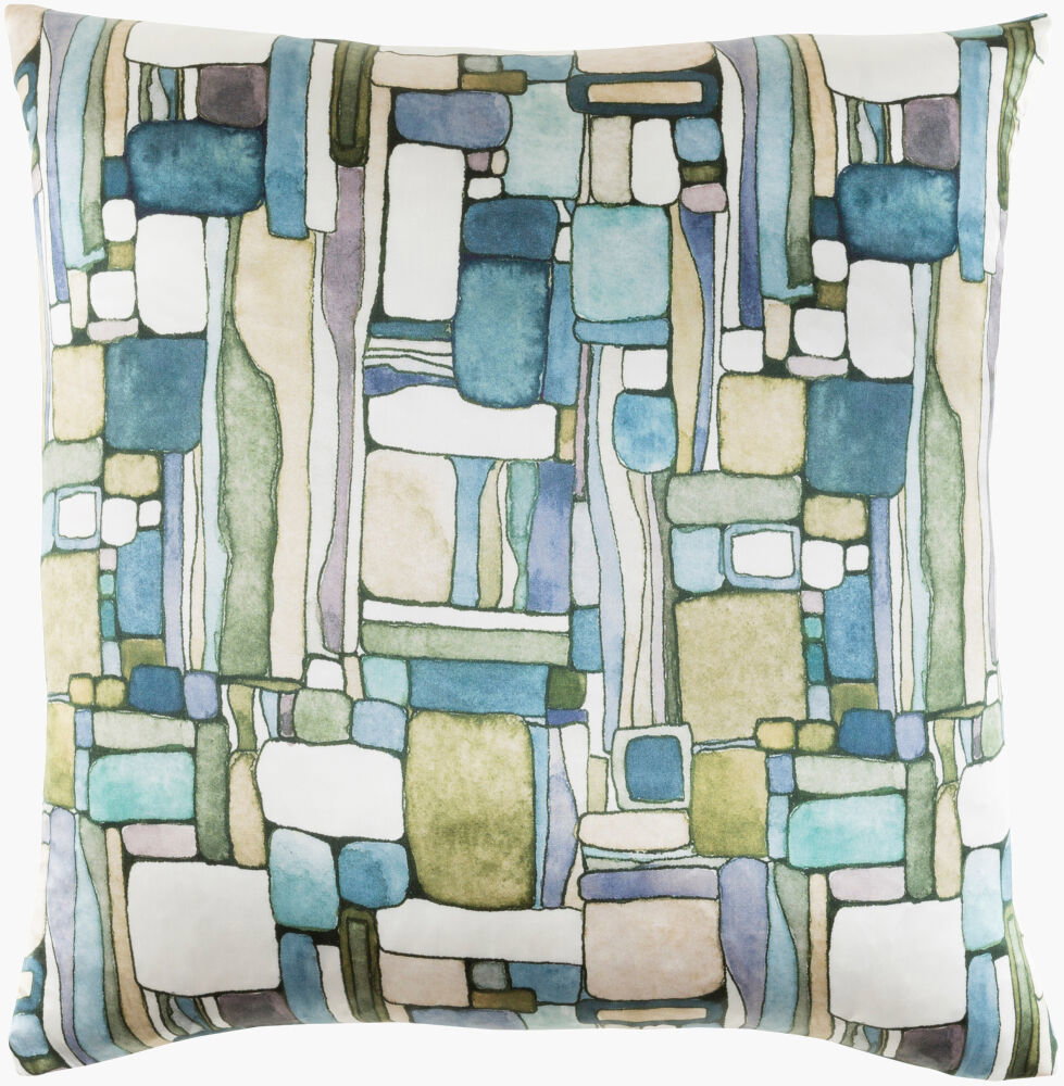 Natural Affinity Lumbar Pillow Down, Decorative Pillow by Surya, 13" length x 19" width