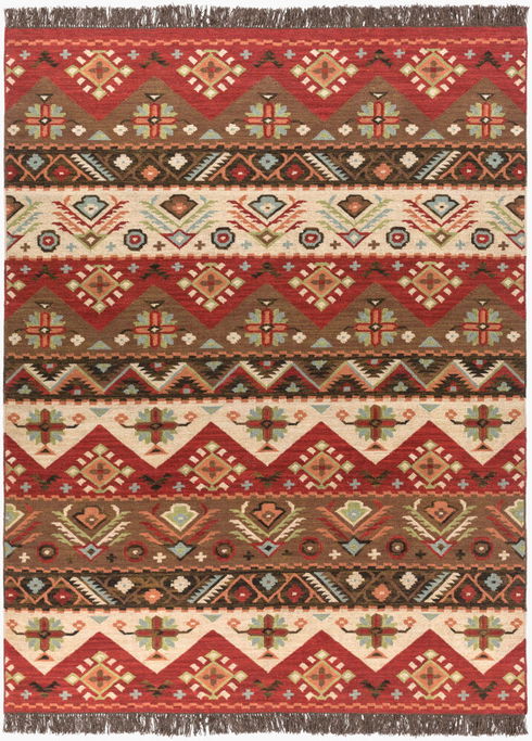 Jewel Tone Handmade Rug