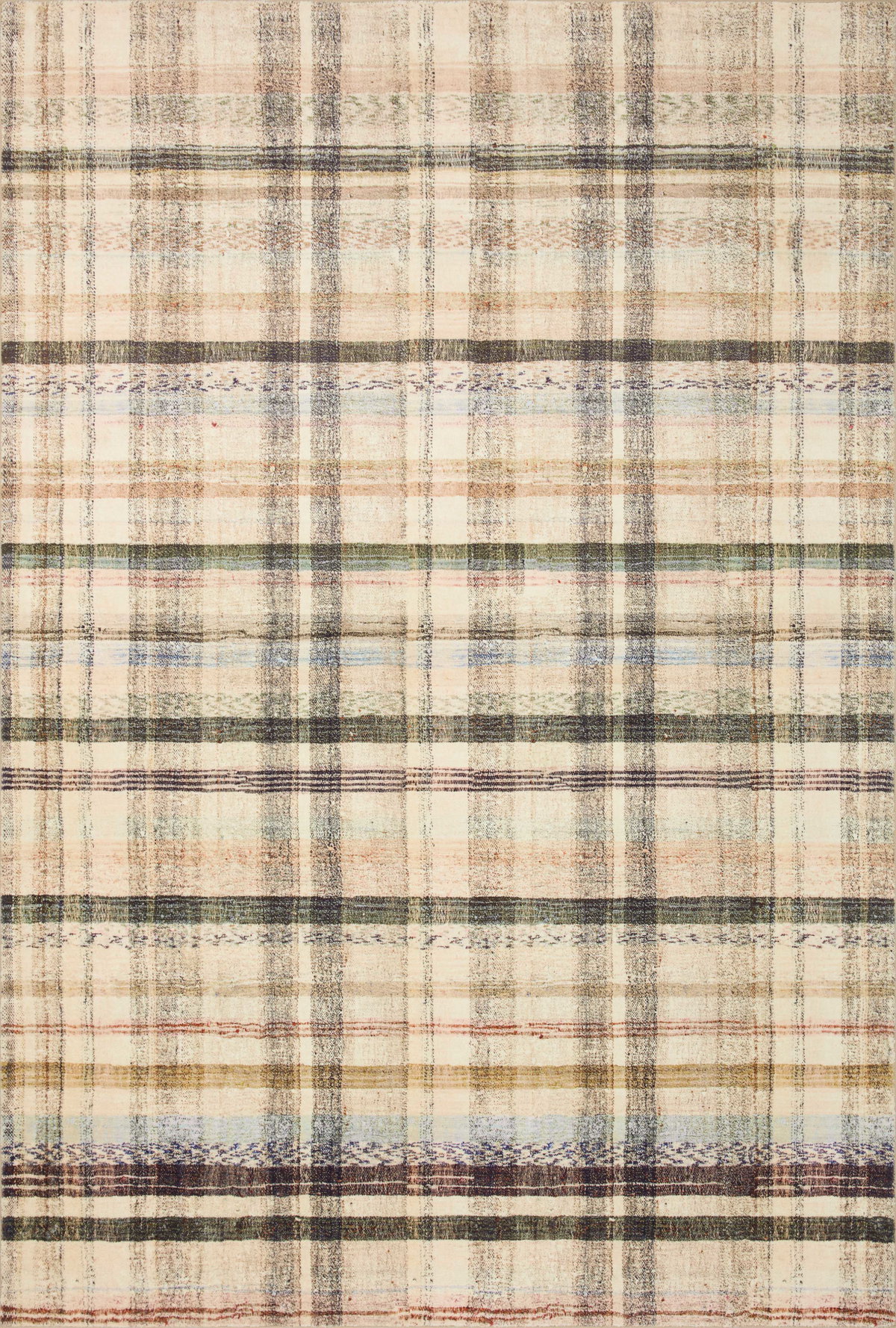 Chris Loves Julia x Loloi Humphrey Rug, 1'6" length x 1'6" width View 1