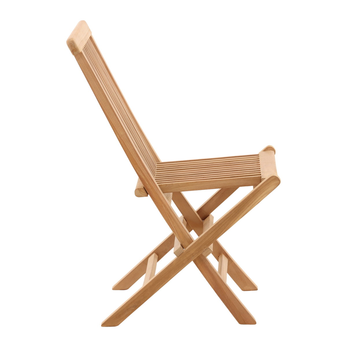 Ashdown Folding Chair  - Outdoor, Dining Chair by Dovetail, 18" width x 34.9" height x 24" depth View 3