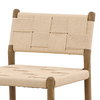 Xiana Counter Stool Natural, Counter & Bar Stool by Dovetail, 18.5" width x 37" height x 19.5" depth thumbnail 5