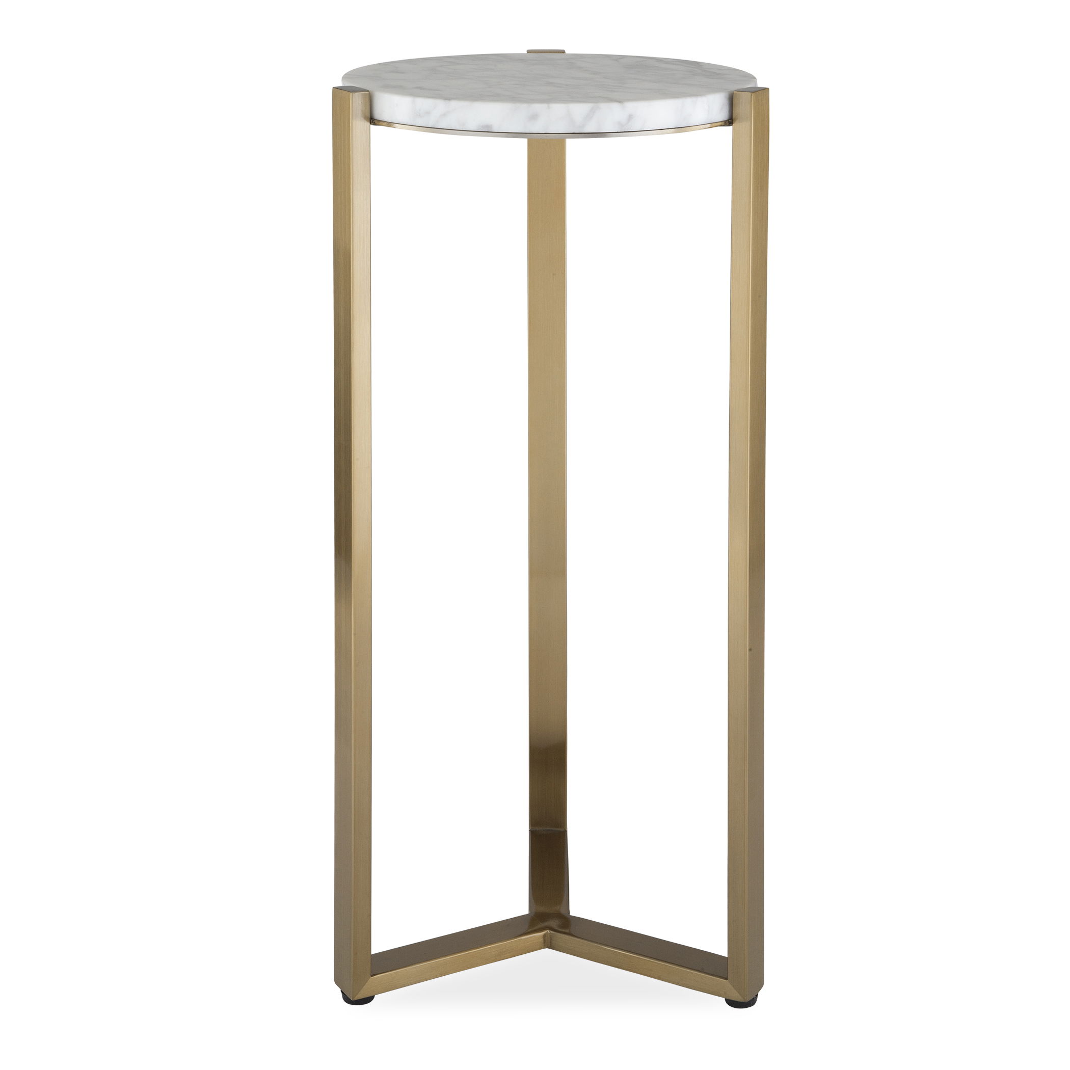 Pietra Carrara Marble Drink Table large image 