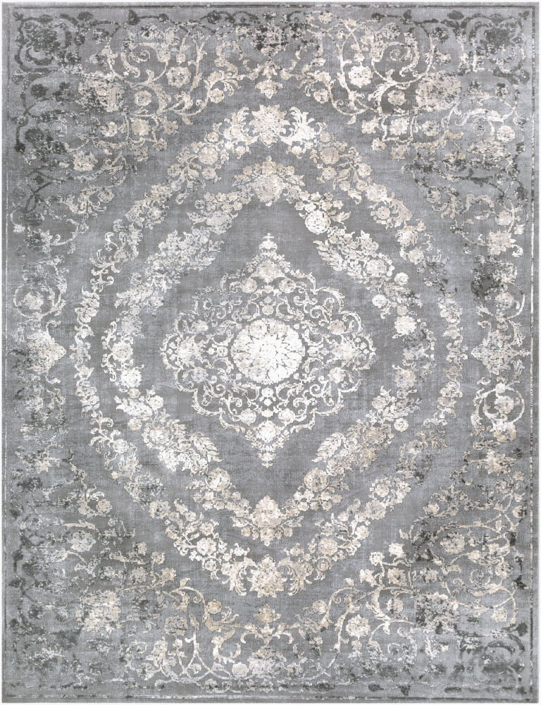 Tibetan Machine Woven Rug, by Surya, 5'2.99" length x 5'2.99" width