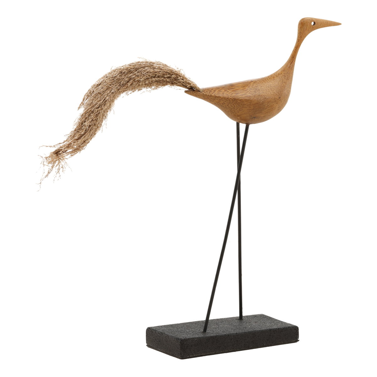 Dianthe Sculpture Natural, Decor by Dovetail, 23.62" width x 18.89" height x 3.93" depth View 1