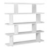 Miri Large Shelf White, Shelving & Bookcase by Moe's Home, 63" width x 63" height x 11" depth thumbnail 2