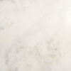 Satima White Marble with Gold Metal Round Fluted Accent Table thumbnail 3