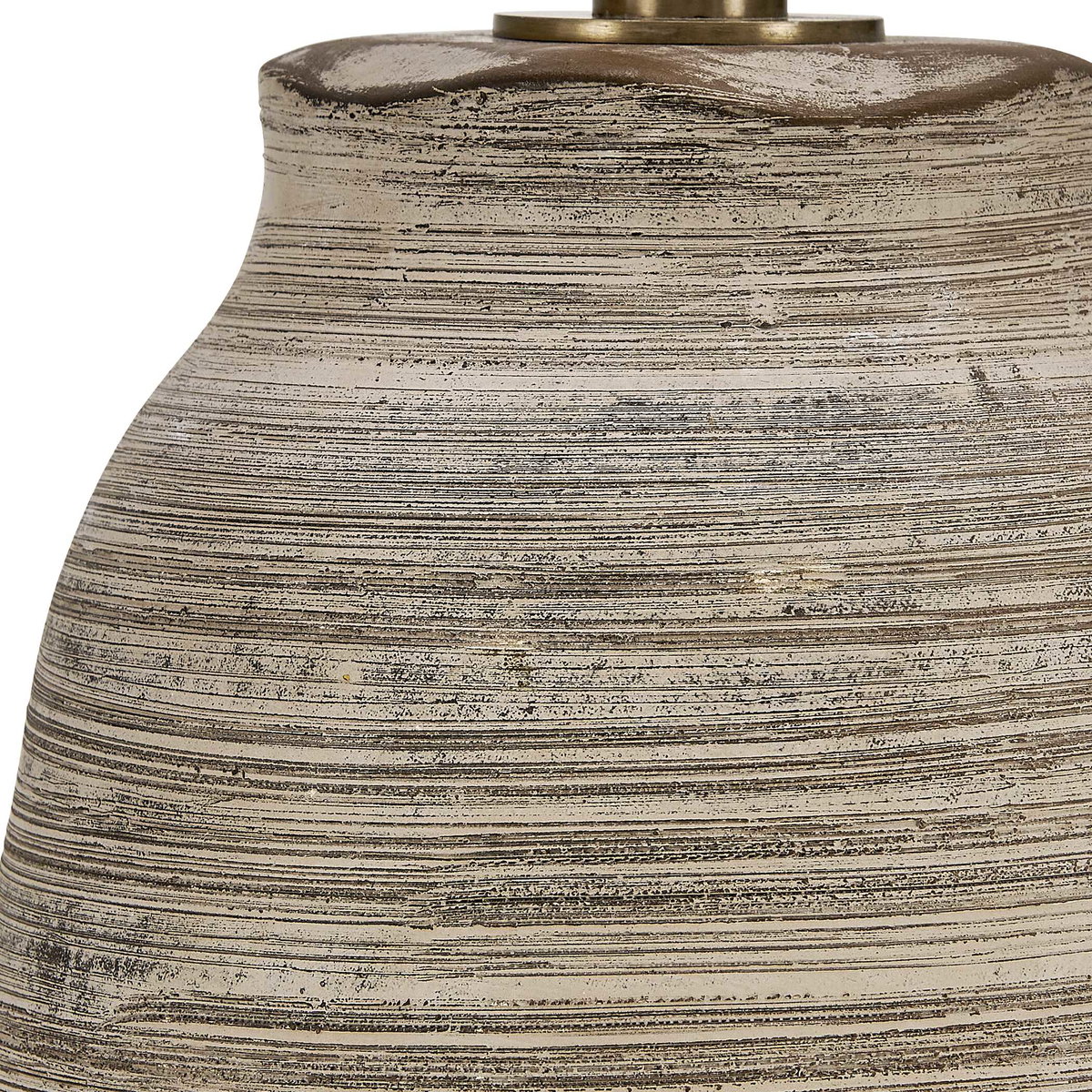 Tonachio Etched Urn Table Lamp, by Uttermost, 16" width x 25.25" height x 16" depth View 6