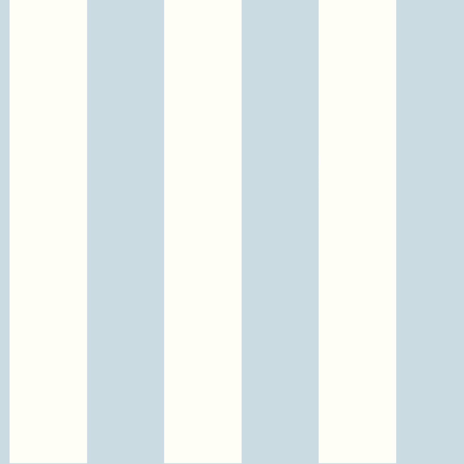 3' Stripe Blue & White Wallpaper large image 