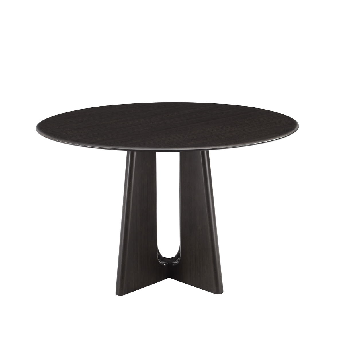 Luna 48â€ Round Table, Caviar, Dining Table by Greenington, 48" length x 48" width x 29.92" height View 7