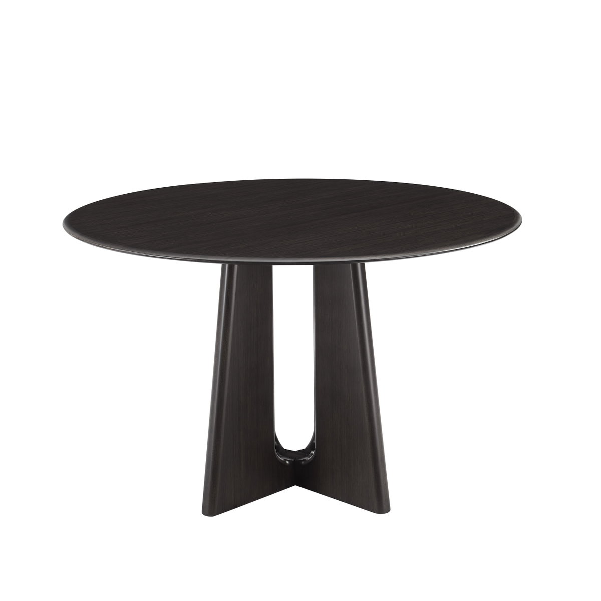 Luna 48â€ Round Table, Caviar, Dining Table by Greenington, 48" length x 48" width x 29.92" height View 7
