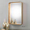 Crofton Antique Gold Mirror, by Uttermost, 20.12" width x 30.25" height x 3" depth thumbnail 6