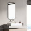 Taft Polished Nickel Mirror, by Uttermost, 21" width x 41" height x 0.75" depth thumbnail 2