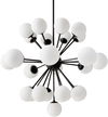 Liora Chandelier, by Surya, 36" length x 36" width x 32" height thumbnail