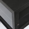 Arelius 20L x 18W x 26H Black-Brown Wood with Black Metal Frame End/Side Table thumbnail 7