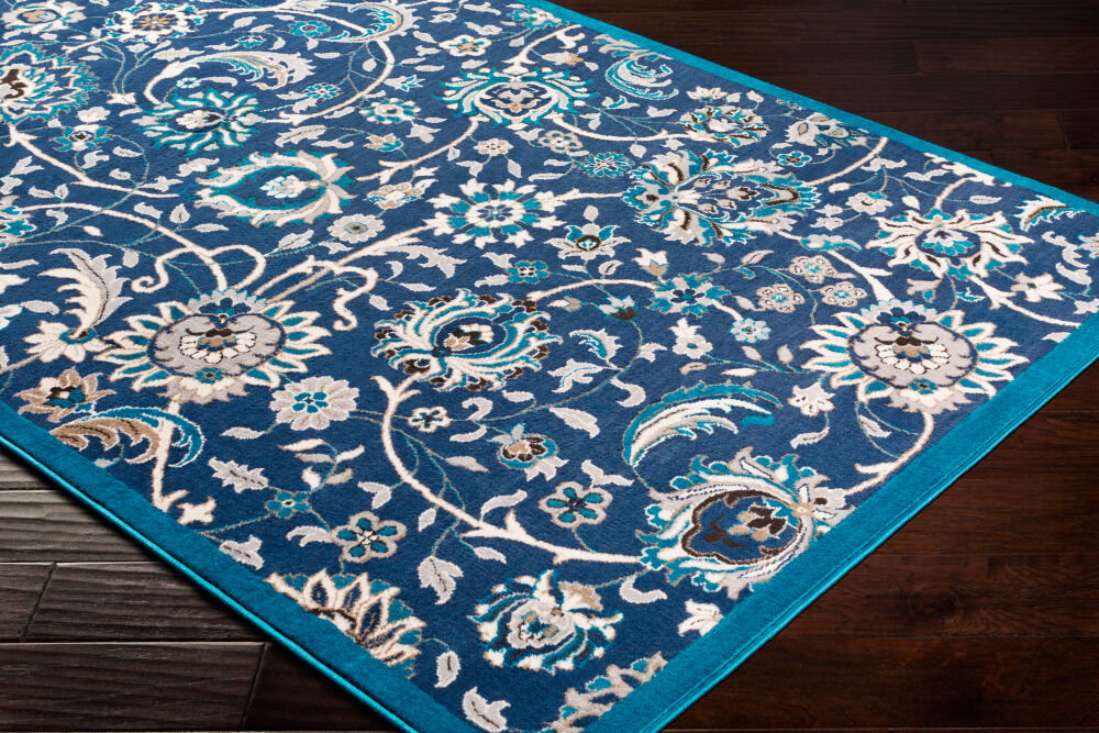 Clairmont Machine Woven Rug, by Surya, 1'3.75" length x 1'3.75" width