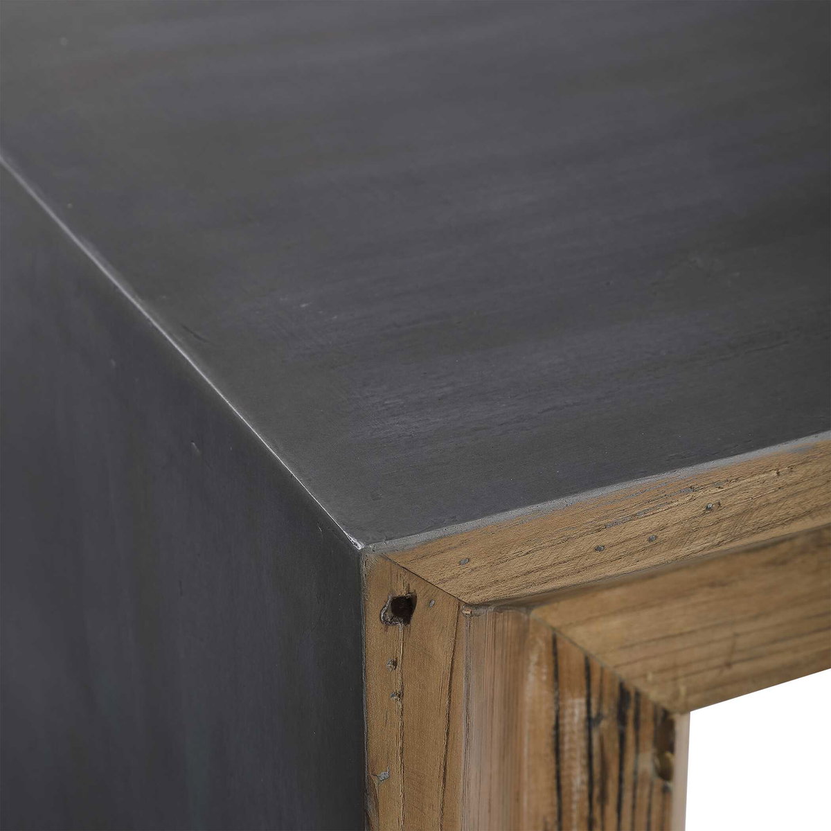 Vail Reclaimed Wood Console Table, by Uttermost, 72" width x 32" height x 18" depth View 8
