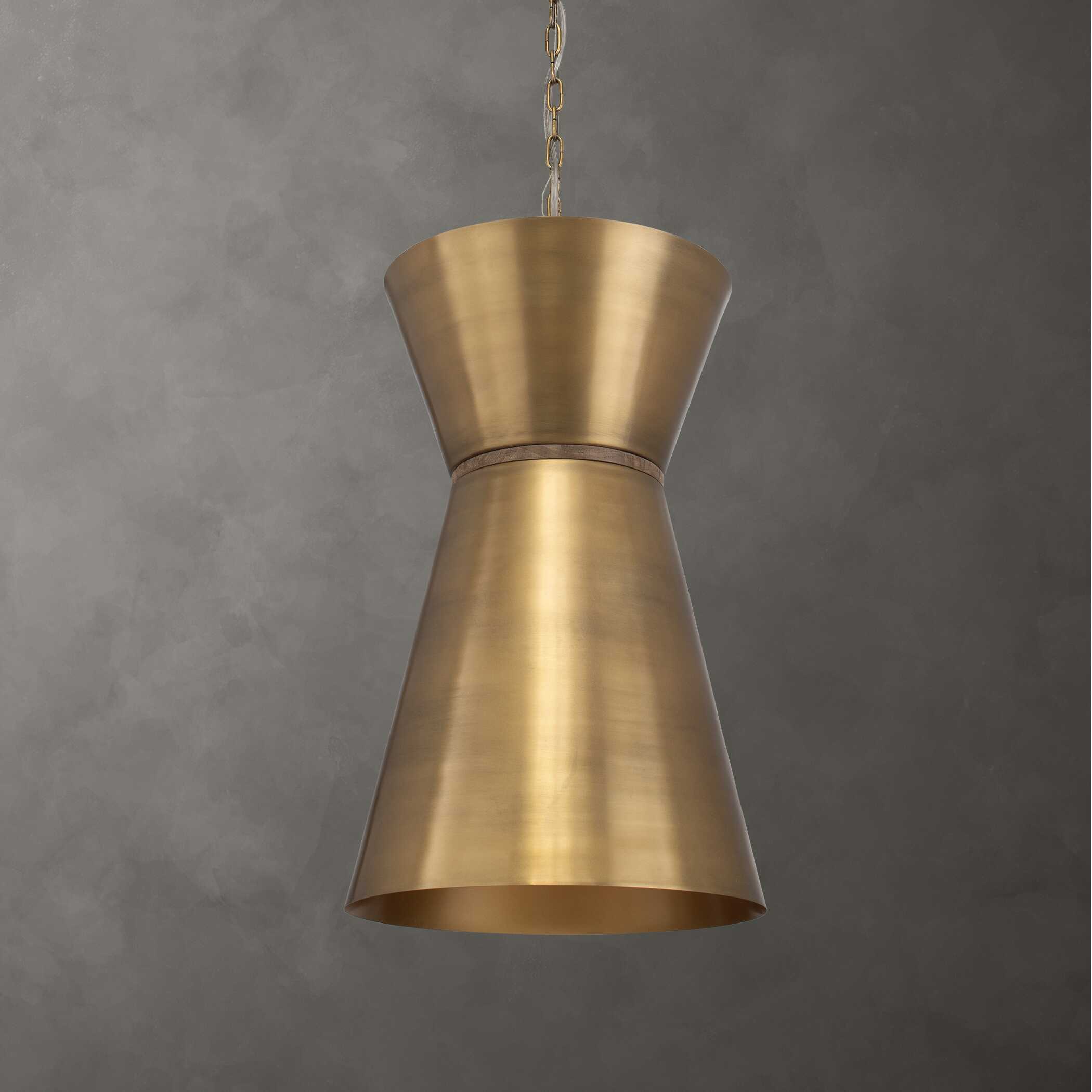 Crocker Brass 1 Light Mini Pendant Crocker Brass 1 Light Mini Pendant large image
