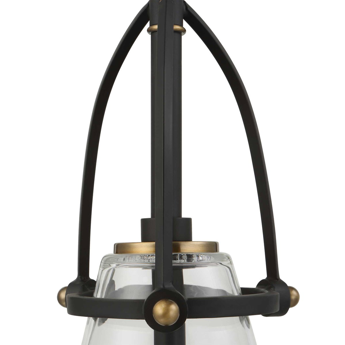 Saugus Industrial 1 Light Pendant, by Uttermost, 8" width x 1'8" height x 8" diameter x 8" depth View 6