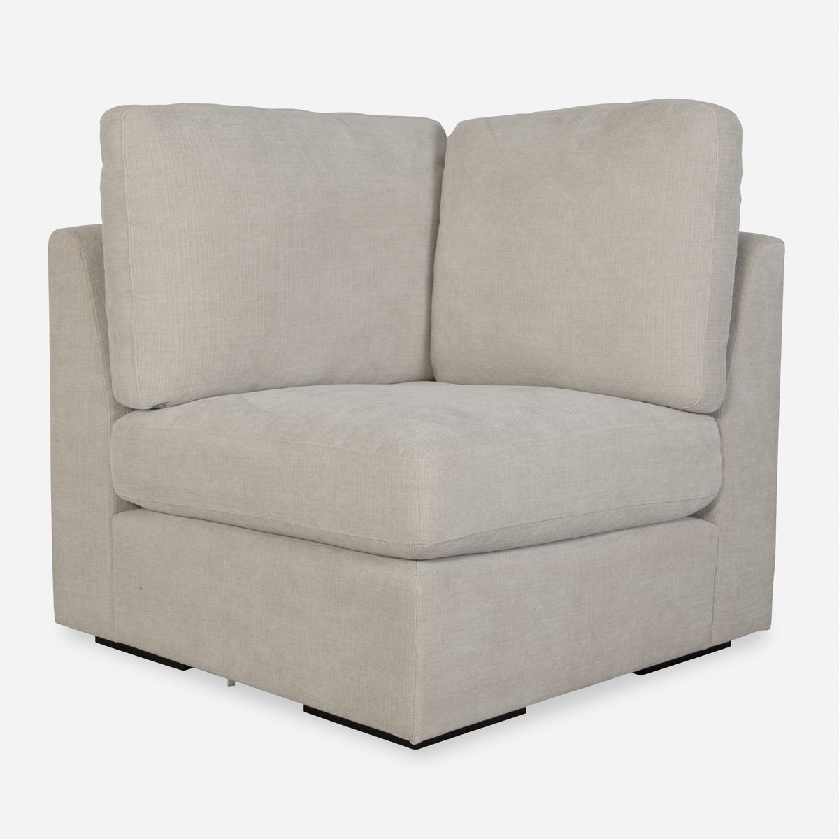 Refuge Sand Corner Sofa, Sofas & Sectional by Uttermost, 37.5" width x 30" height x 37.5" depth View 1
