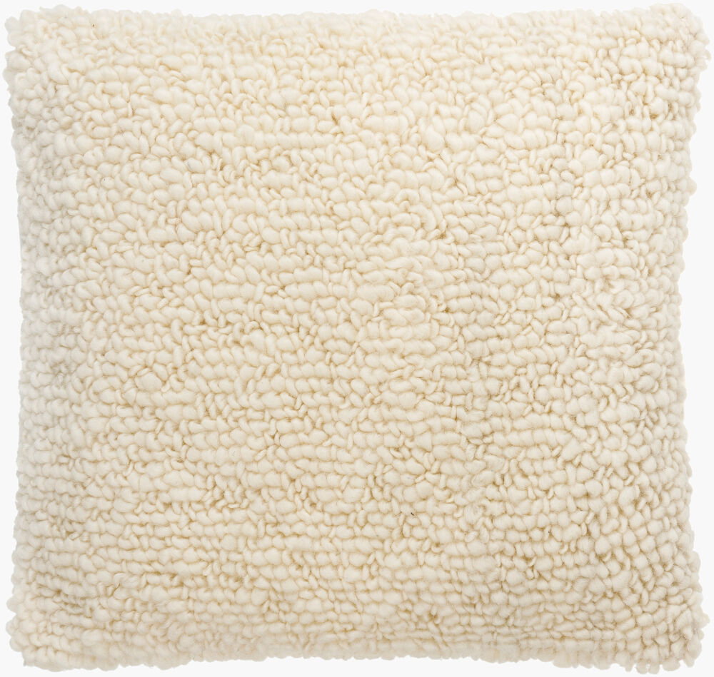 Noida Accent Pillow Poly, Decorative Pillow by Surya, 20" length x 20" width